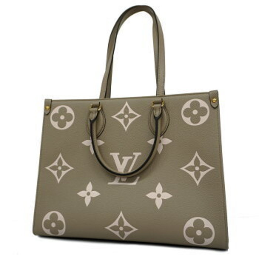 Louis Vuitton Monogram Implant On The Go MM Handbag